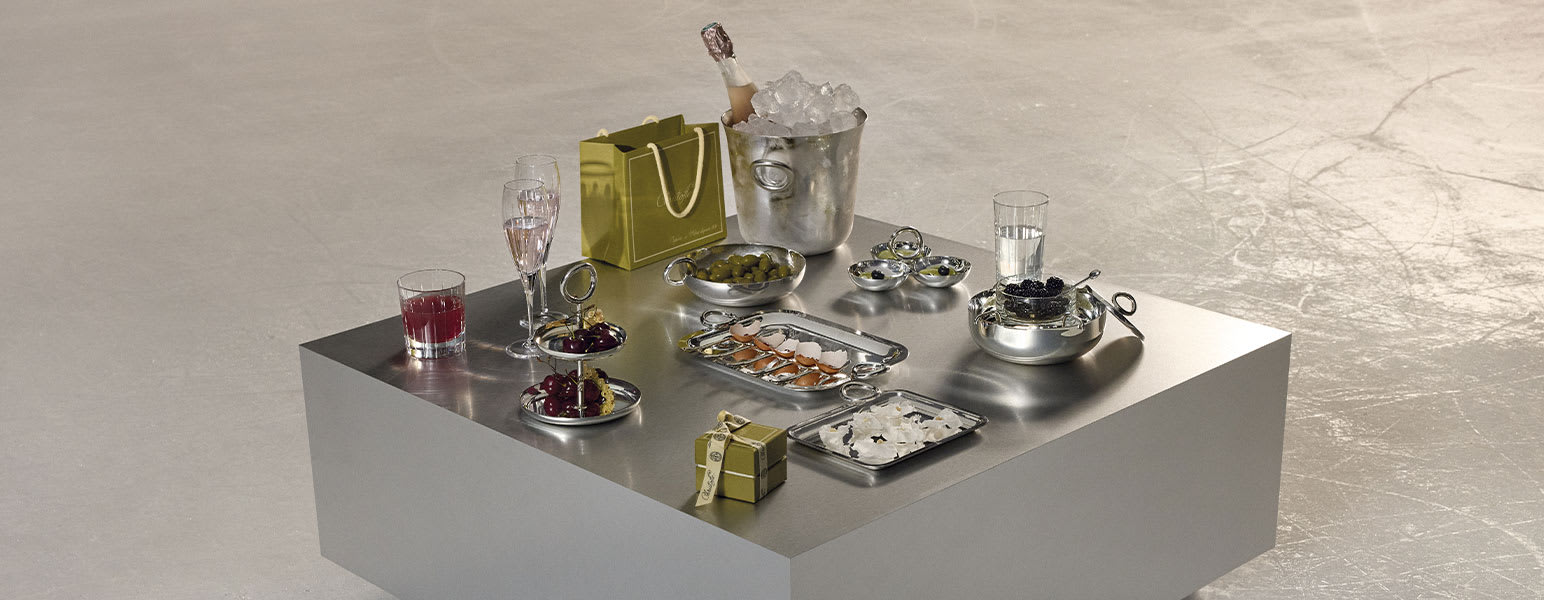 Christofle : House of Tableware since 1830.